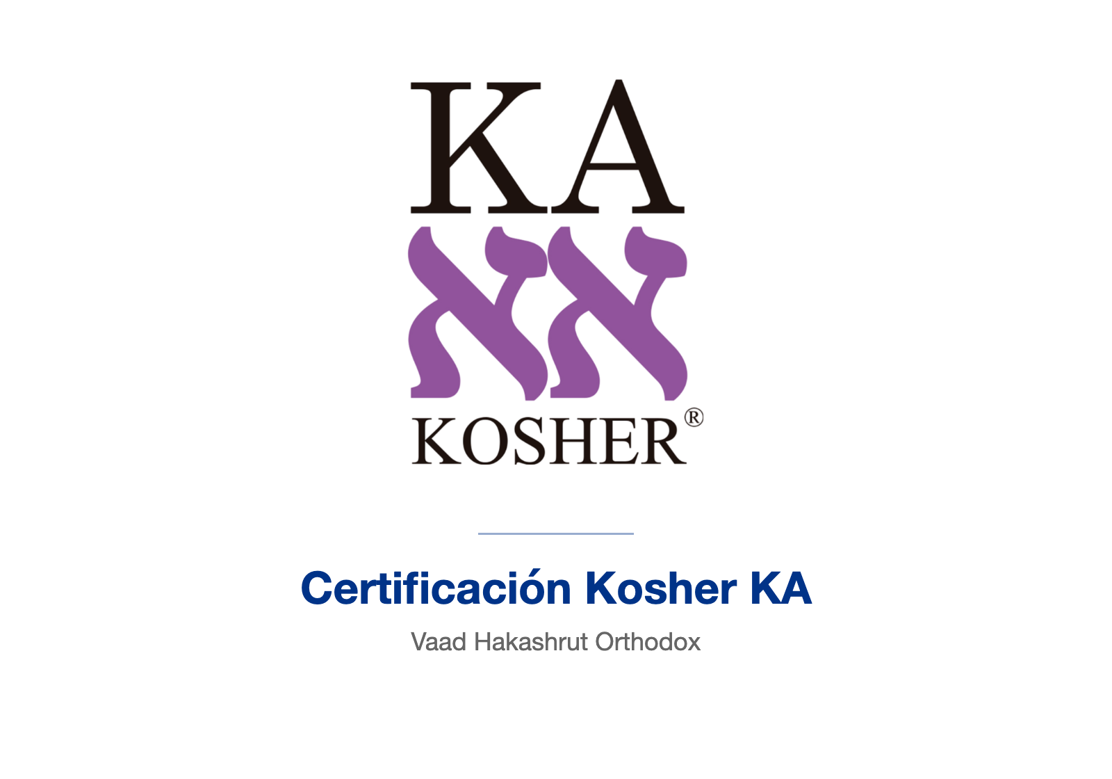 TRESAL Kosher KA certification issued by Orthodox Vaad Hakashrut under rabbinical supervision - Kosher tank truck washing in Mexico City and SLP